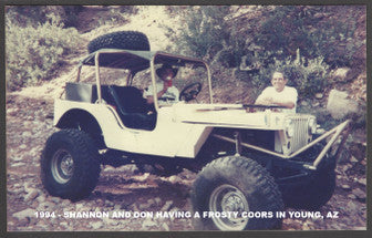 "Coors Can" 1947 Willy's Jeep 1994-1996