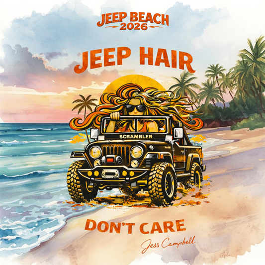 Jeep Beach 2026 Sticker