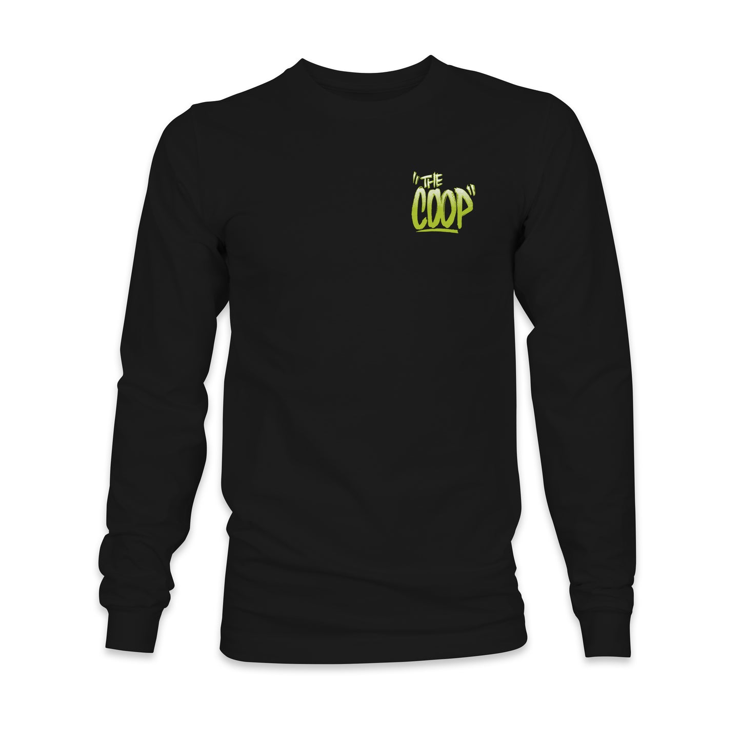 Men’s Long Sleeve Black Tee