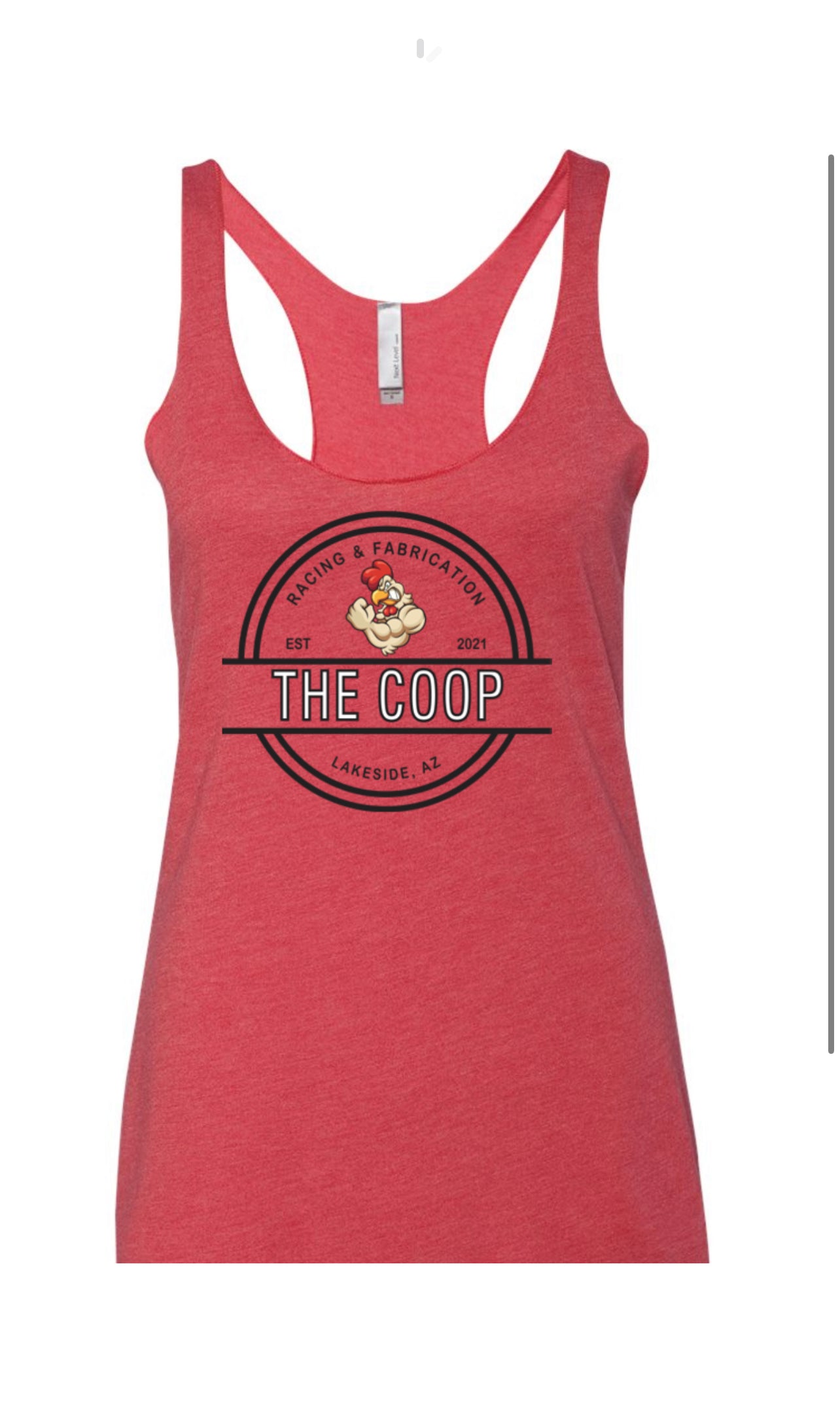 Women's Racerback Logo Tank